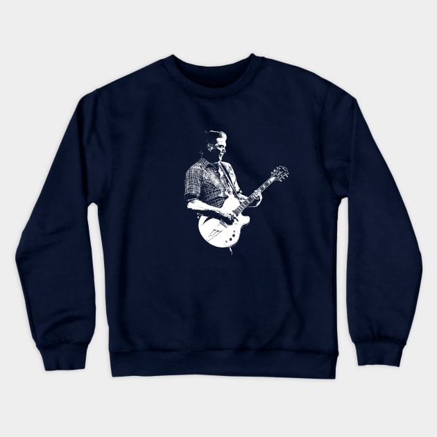 homme guitar Crewneck Sweatshirt by Flyingpanda